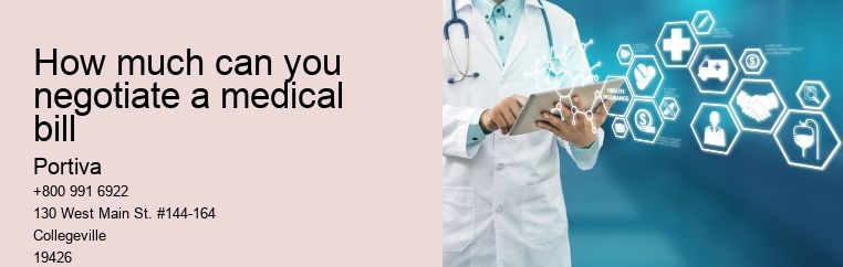 how much can you negotiate a medical bill