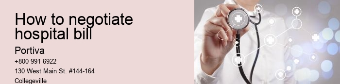 how to negotiate hospital bill