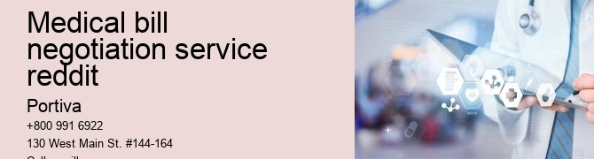 medical bill negotiation service reddit