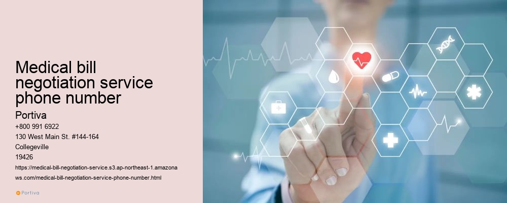 medical bill negotiation service phone number