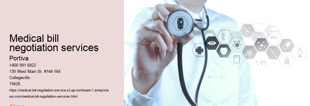 medical bill negotiation services
