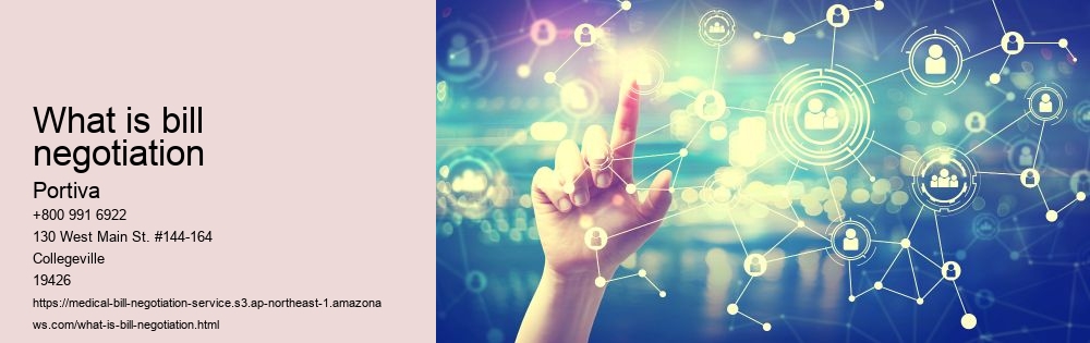 what is bill negotiation